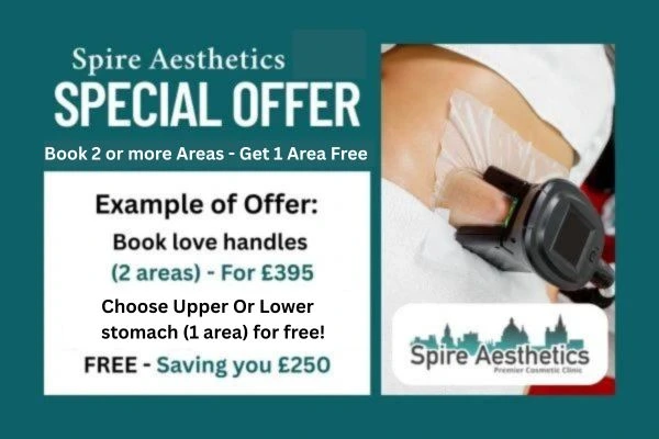 Fat Freezing Promotion Leicestershire from Spire Aesthetics - Book Today!